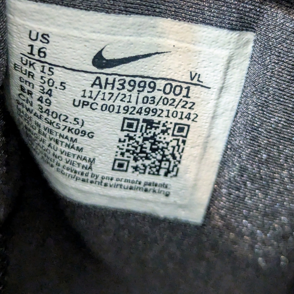 Nike Elite Force 2 Mens Football Cleats NWOT - Picture 9 of 9